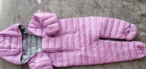 LL Bean lilac bunting jacket 12 -18 months